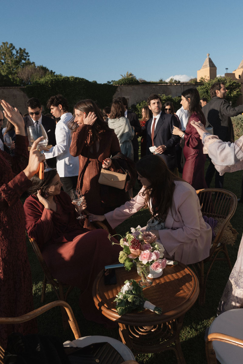 wedding at castello di palo laziale