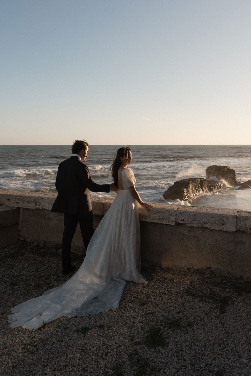 wedding at castello di palo laziale