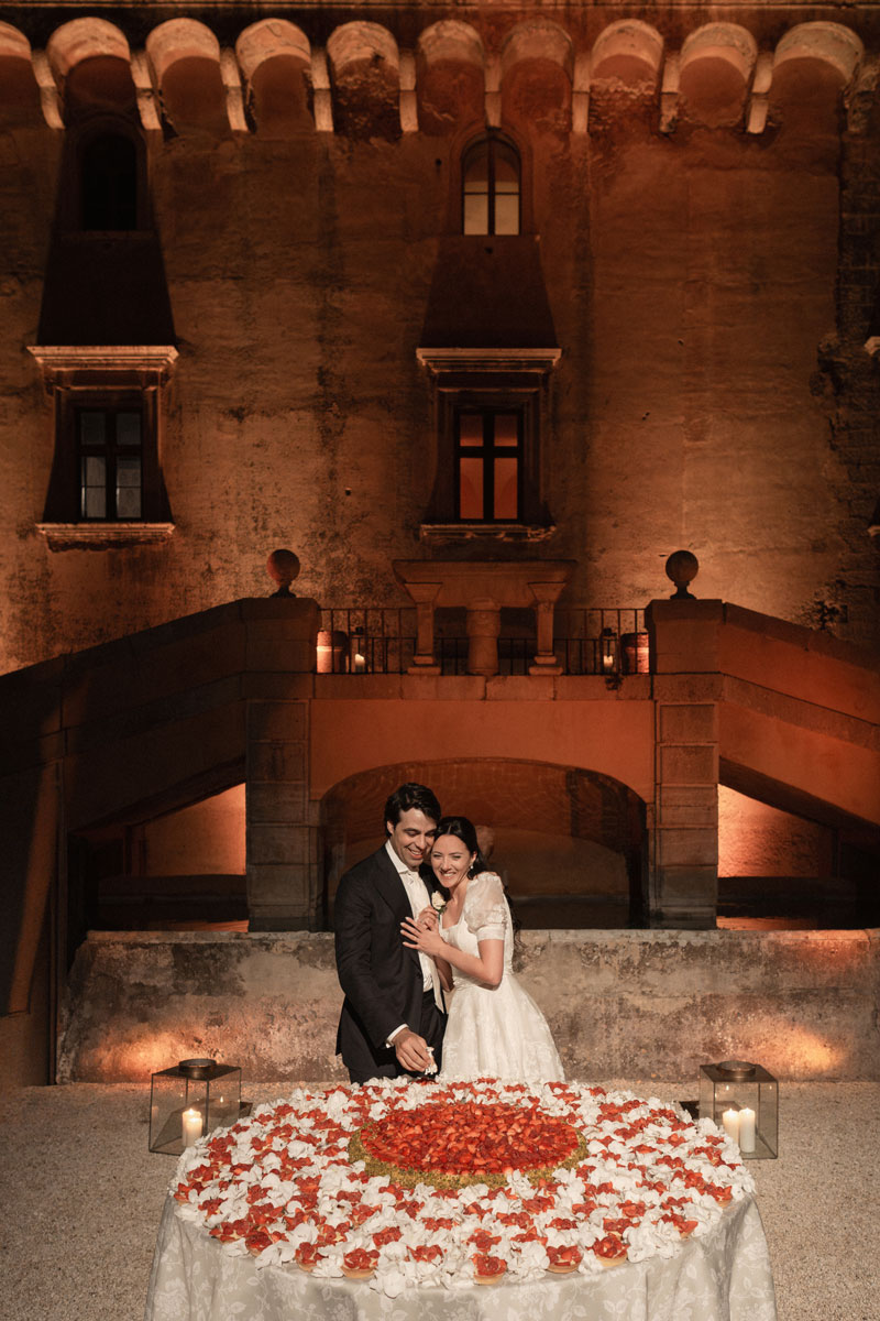 wedding at castello di palo laziale