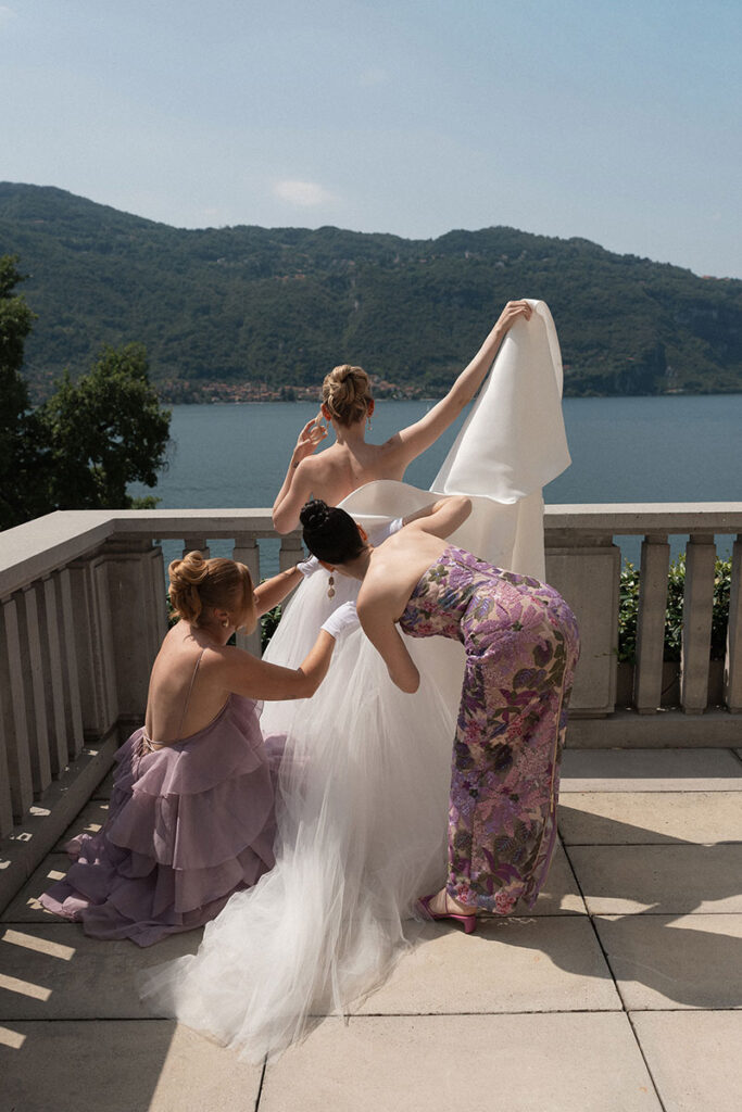 wedding at villa lario resort