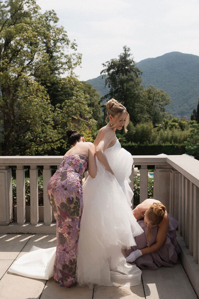 wedding at villa lario resort