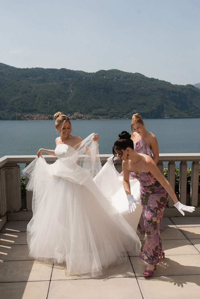 wedding at villa lario resort