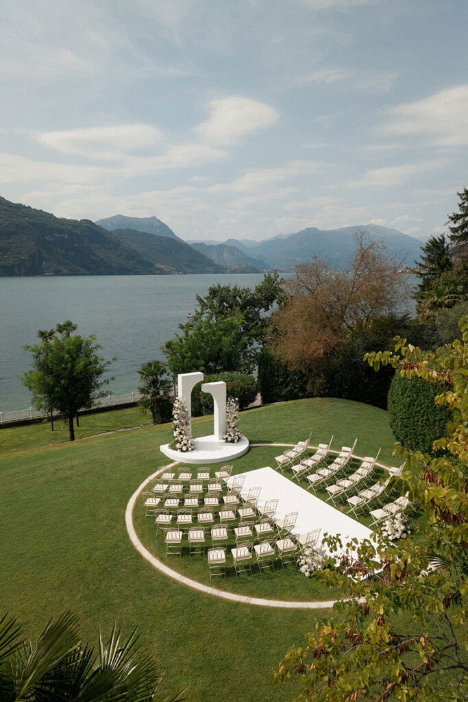 wedding at villa lario resort