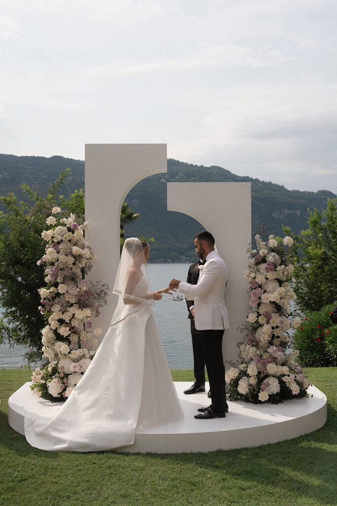 wedding at villa lario resort