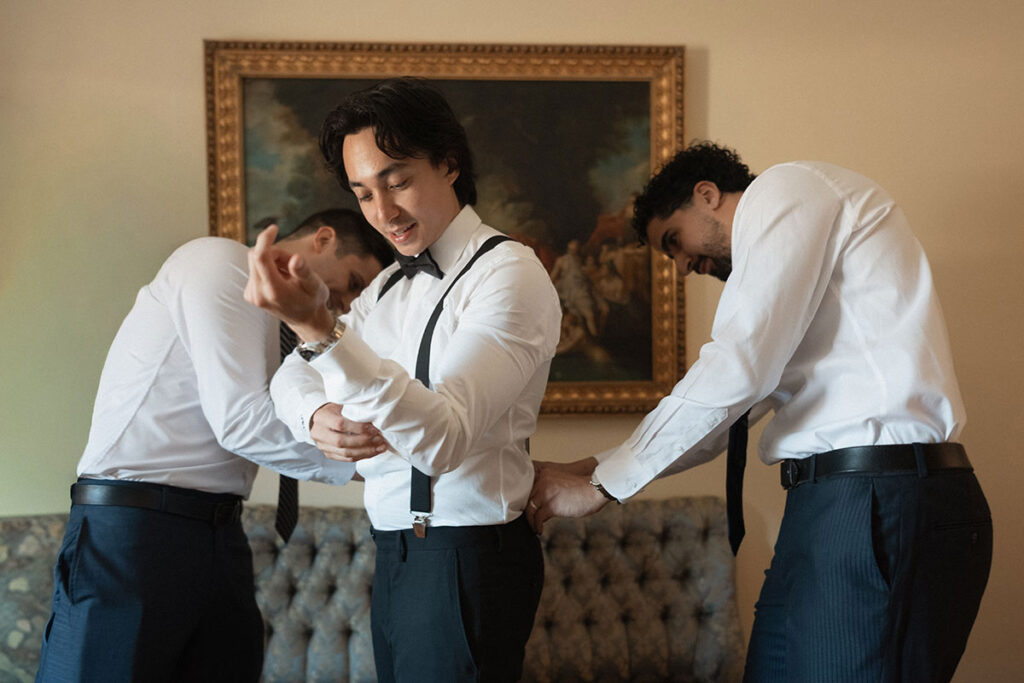 wedding at villa mondragone