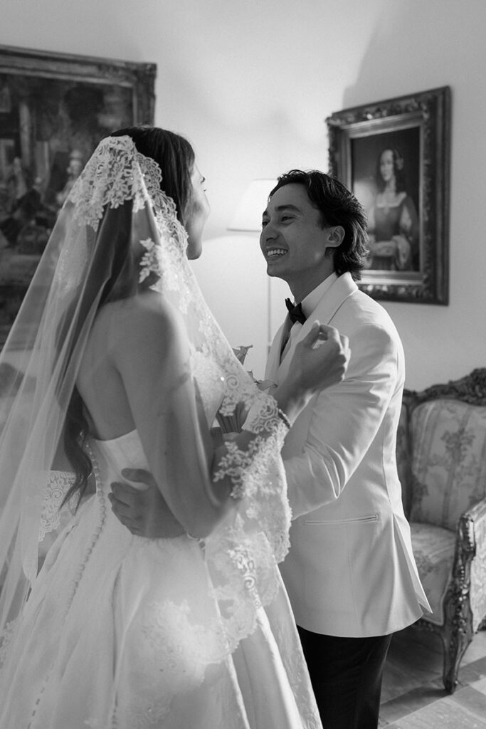 wedding at villa mondragone