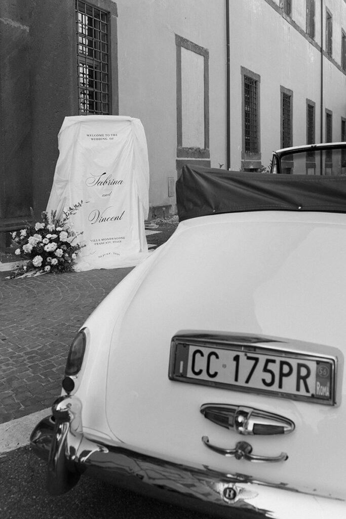 wedding at villa mondragone