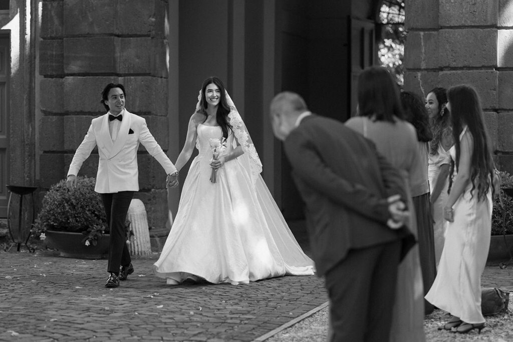 wedding at villa mondragone