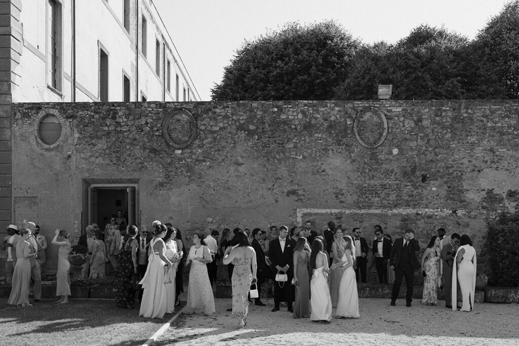 wedding at villa mondragone