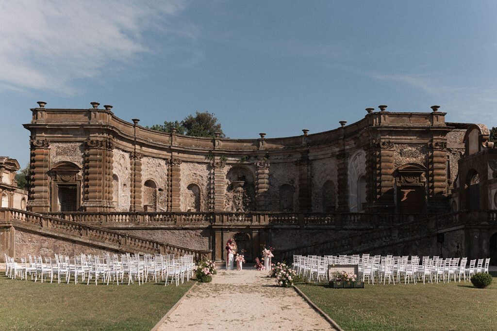 wedding at villa mondragone