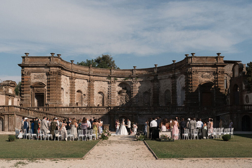 wedding at villa mondragone