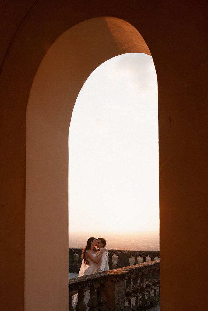 wedding at villa mondragone