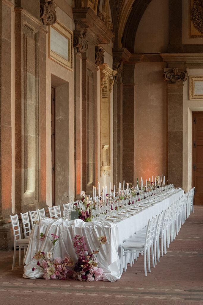 wedding at villa mondragone