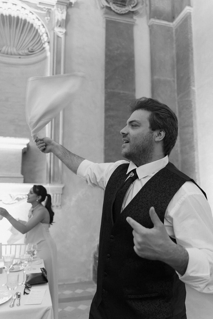 wedding at villa mondragone
