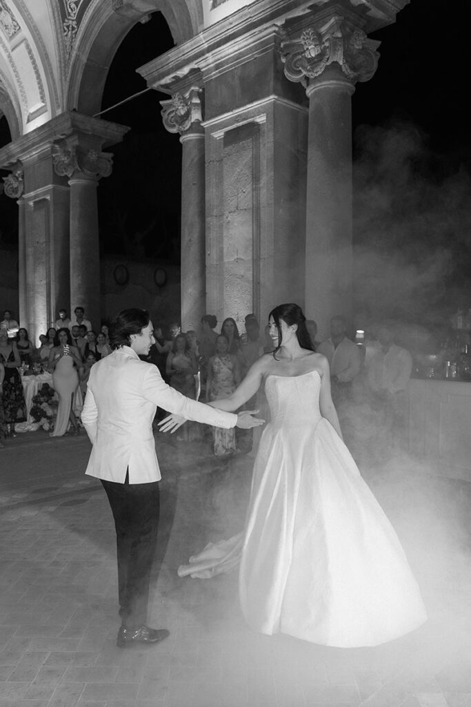 wedding at villa mondragone